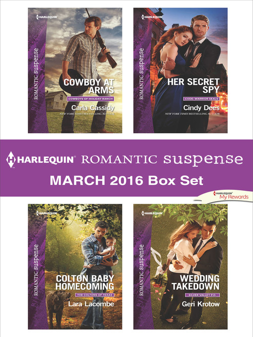 Title details for Harlequin Romantic Suspense March 2016  Box Set by Carla Cassidy - Available